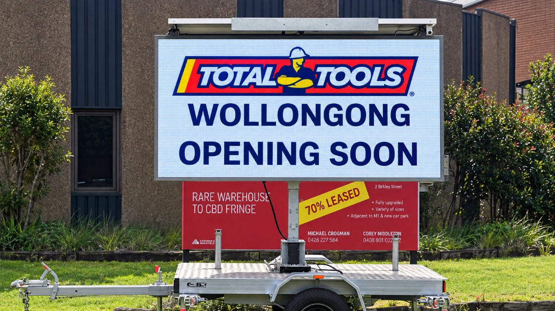 Digital Sign Hire for Real Estate