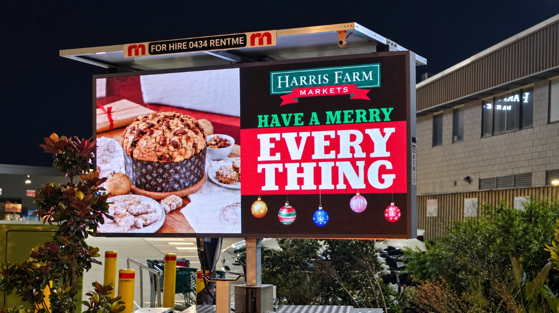 LED Advertising Trailer Hire Sydney