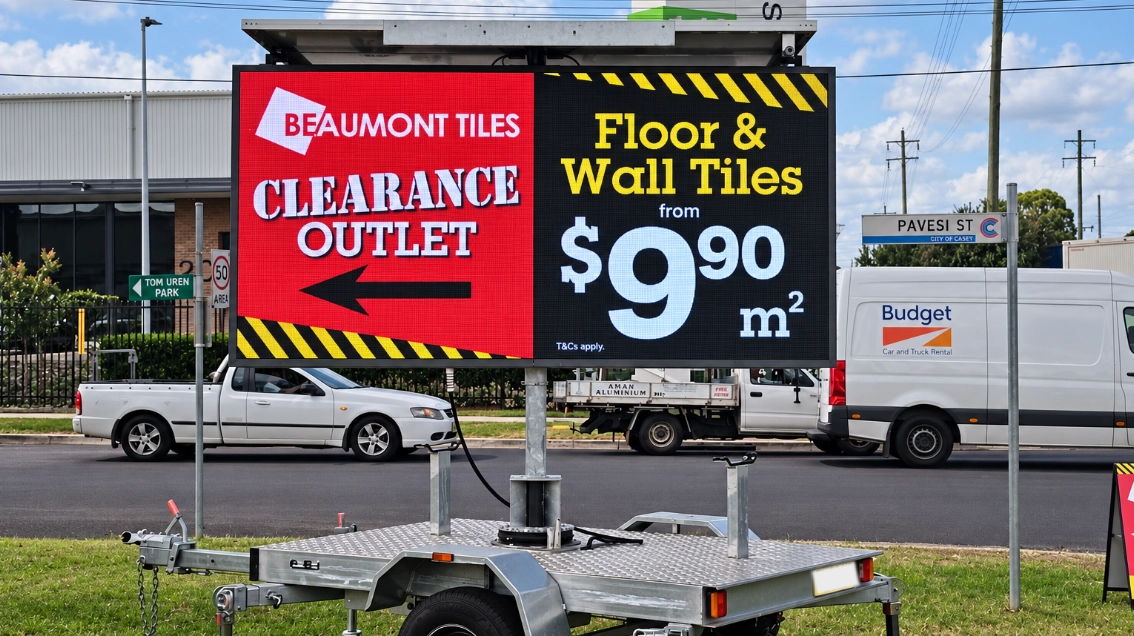 Mobile Digital Billboard Sydney